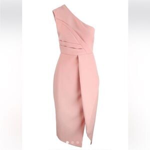 KEEPSAKE the Label Pink One-Shoulder Dress, S